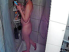 Camera Catches Wifey In The Shower