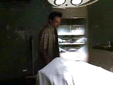 Clips Of Many Videos About Female In The Morgue
