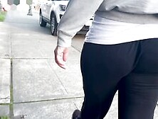 Milf City Walk Watch Thru Leggings Hugest Butt