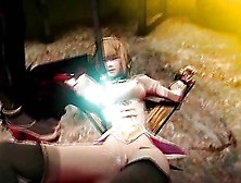 3D Girl Gets Electro Shock Punishment