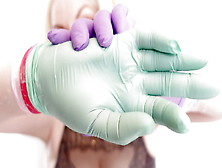 Asmr: 4 Layers Of Nitrile Gloves And Cookie