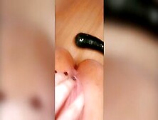 Fruit Anal Insertion And Squirt