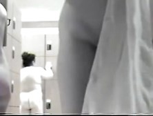 Asian Hidden Livecam Stripping In The Locker Room