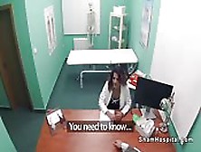 Doctor Bangs Stunning Brunette Student