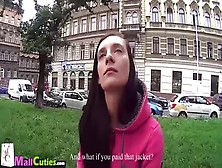 Pretty Breasty Czech Teen Tart Having An Amateur Fun Times In Public Place