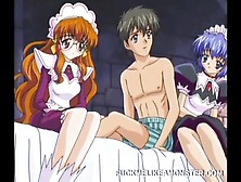 Hot Maids Please Dominate In A Threesome - Hentai Porn