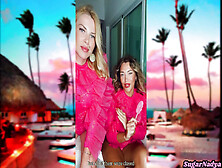 Sugarnadya And Her Friend Nataligreen Talk About Going To The Club On Vacation