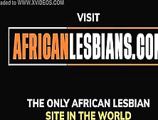 Adorable African 18 Yo Rubbing Vagina Into Shower