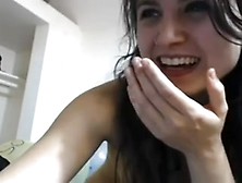 Jenny Rubs Her Vagina With A Dildo