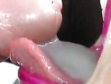 Closeup Cum In Mouth