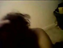 Huge Tits Mexican Sucking My Dick While Fingering Herself