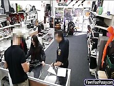 2 Sluts Try To Steal And One Of Them Get Fucked By Pawn Guy