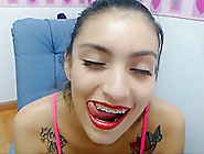 Colombian Webcam Mouth Fetish
