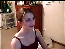 Webcam Girl Chats And Gets Naked