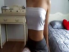 Japanese Amateur Woman Masturbating On Webcam Show