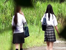 Naughty Students Pissing