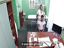 Sexy Blonde Nurse Fucks Patient