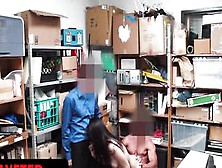 Shoplyfter - Foxy Troublemaker Audrey Royal Receives Big Facial Cumshots From 2 Security Guards