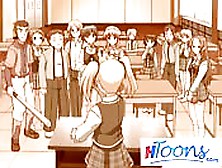 Shy Hentai Schoolgirl Is Deflowered By B