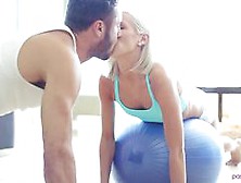 Kacey Jordan Stops Yoga To Fuck Her Guy