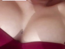 Giantess Chloe Plays With Her Micro Tinys On Her Massive Tits