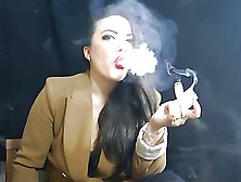 Pipe Smoking By Alexxxya The Smoke Fetish Queen