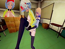 Femboy With A Massive Cock Fucks A Fit Anime Hottie