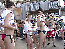 Randy Sluts In Public Bikini Party Showing Of Ass And Boobs