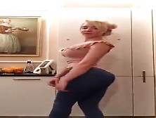 Russian Girl Shows Her Booty In New Tight Denim Jeans