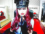 Officer Anabellagoddess Will Give You A Lesson For Being Bad Boy