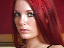 Redhead Beauty Teases Your Cock