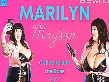 Marilyn Mayson In Fabulous Adult Clip Big Tits Exclusive Show