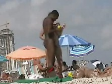 Black Cock At Nude Beach