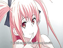 Pink Haired Anime Teen Girl