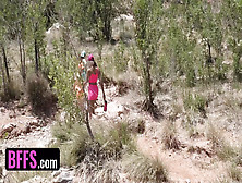 Watch Bffs - Chicks Lost In A Hike Stumble Upon A Lucky Handsome Lover And Use Him For A Free Ride Free Porn Video On Fuxxx. Co