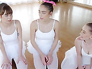 Ballerinas Sharing Trainers Big Cock