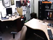 Big Butt Amateur Babe Gets Her Twat Fucked In The Backroom - The Butt