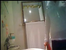 Hidden Camera While Step Sister Is Pooping