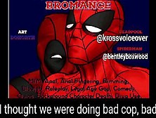 Spiderman And Deadpool In Steamy Gay Action In This Audio Porn