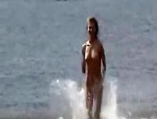 Russian Nudists At The Beach