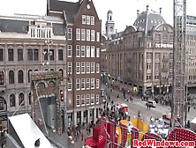 Amsterdam Hooker Jerking Wanking Tourist