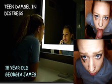 Georgia James 18 Year Old North Carolina Girl Auditions Dirty Talk Blowjob For Creepy Old Producer Clip #1 Revised