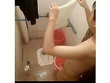 Daddy's Cock Is So Fat And Sexy,  I Have To Wash It Clean In The Shower
