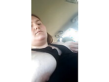 First Time Driving With My Tits Out