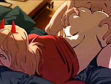 Blonde Lady Chainsaw First Sex Story In Doggystyle - Uncensored Anime