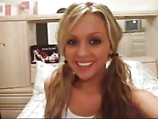 Horny Blondie On Webcam
