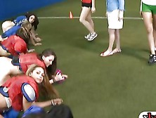 Rookies Make Out With Sorority Sisters In Soccer Fields