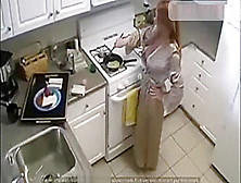 Hot Sex With Aunt Kitchen Fuck