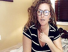 Hot Amateur Busty Brunette Masturbate In Webcam