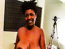 Big Nipples Ebony Natural Tits Casting